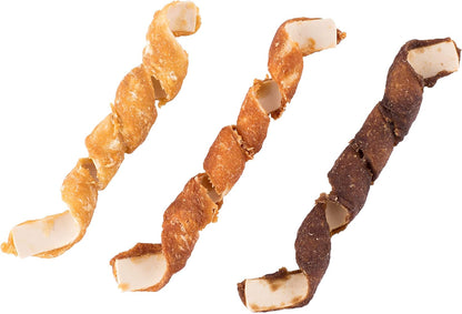 Smartbones Spirals Rawhide-Free Dog Treats Variety Pack, 32 Count | with Real Chicken, Beef & Pork, Easy to Digest Chew, Vitamin & Mineral Enriched, Helps Maintain Healthy Teeth, for Adult Dogs3