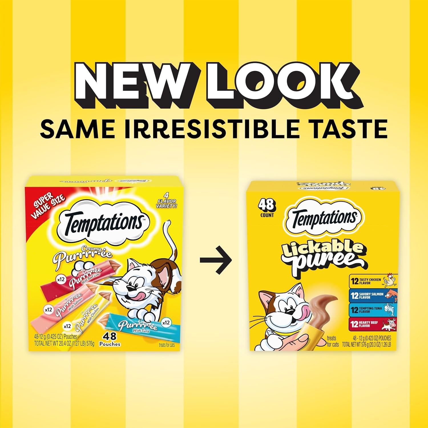 temptations-creamy-puree-cat-treats-beef-chicken-salmon-tuna-48-count-beef-salmon-chicken-tuna-under-15-cal-tube-no-added-sugar-or-fillers-senior-friendly-meal-topper-or-hand-feed