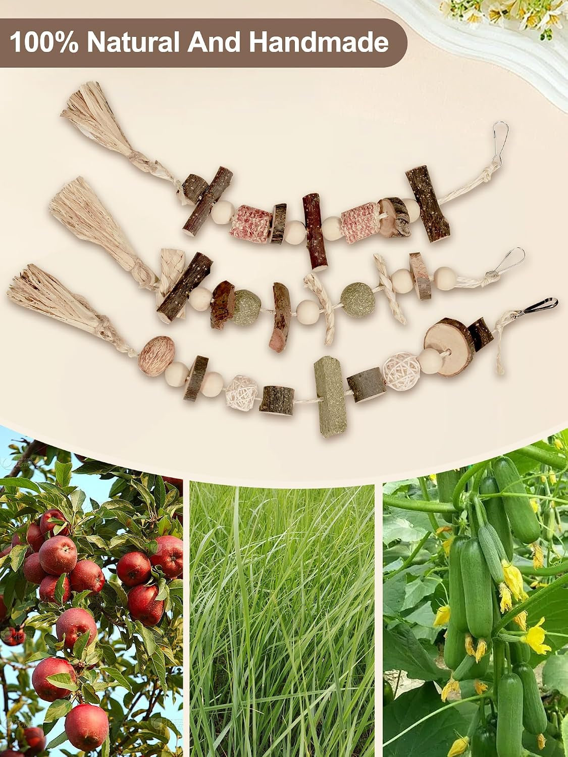 6pcs-hanging-bunny-chew-toys-natural-apple-wood-rabbit-chews-teeth-grinding-dental-health-small-animal-wooden-cage-toy-for-guinea-pigs-hamsters-chinchillas-ferrets-rats-gerbils