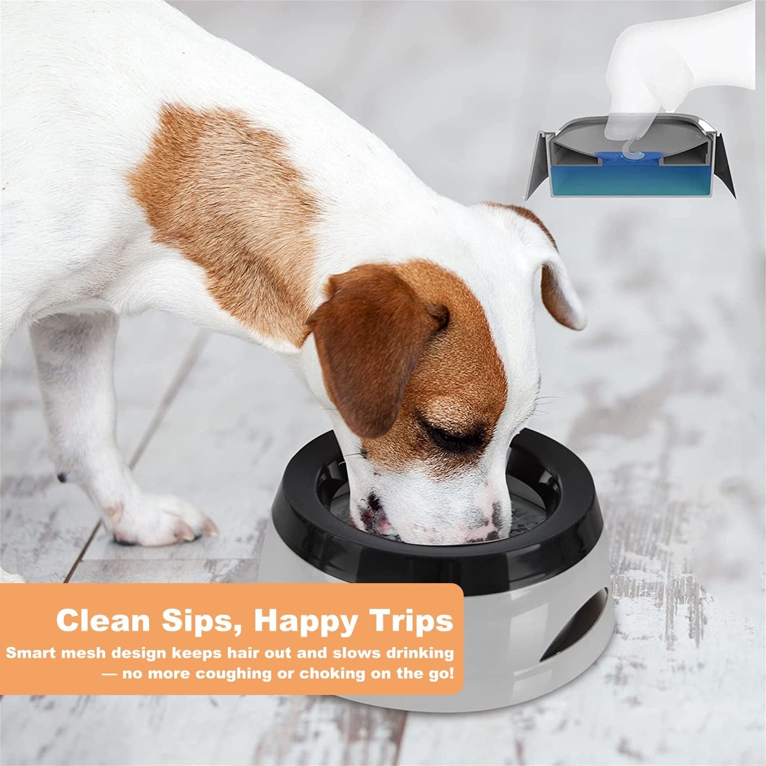 25oz-spill-proof-dog-water-bowl-slow-drink-no-splash-pet-feeder-for-small-medium-dogs-cats-puppies-kittens-non-slip-portable-bowl-for-car-travel-home-grey