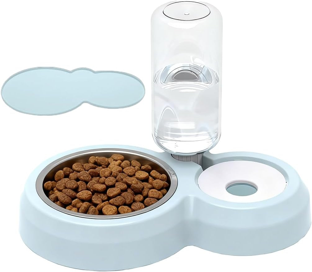 double-dog-cat-bowls-pets-food-and-water-bowl-set-with-silicone-mat-pets-food-and-water-bowl-set-with-automatic-water-dispenser-stainless-steel-bowl-gravity-feeder-for-cats-small-dogs-puppies