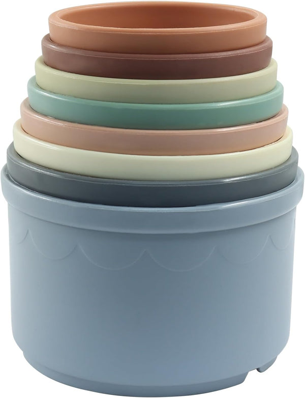 Foraging Cups for Rabbits, Multi-Colored, 8 Pcs | Small Animal Enrichment Tools, Graduated Sizes, Plastic Feeding Accessories, Pet Mental Stimulation1
