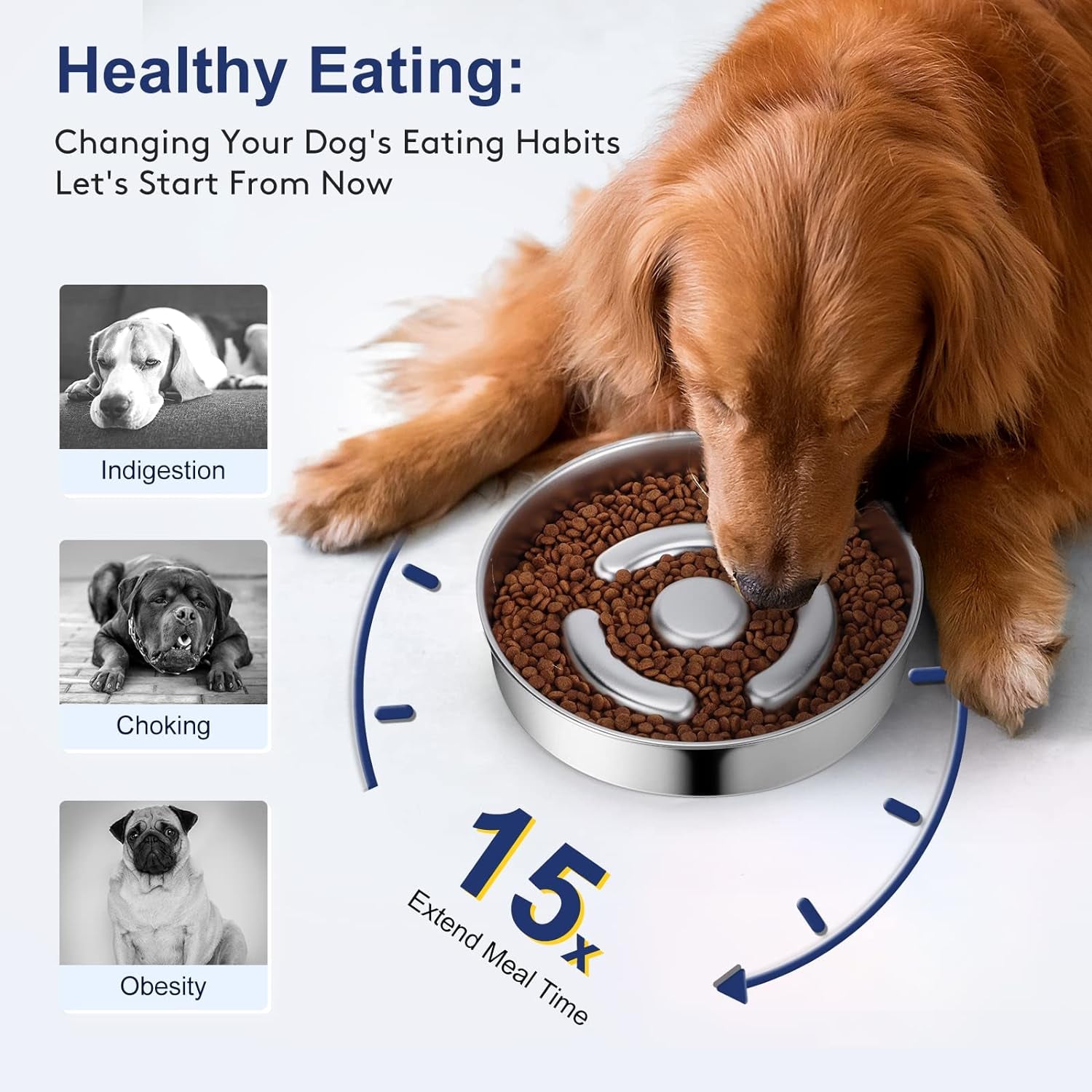 aiperro-stainless-steel-non-slip-slow-feeder-dog-bowl-4-cups-metal-dog-food-bowls-for-medium-and-large-dogs-fun-bloat-stop-pet-bowl-dogs-water-bowl-for-fast-eaters-slows-down-pets-eating