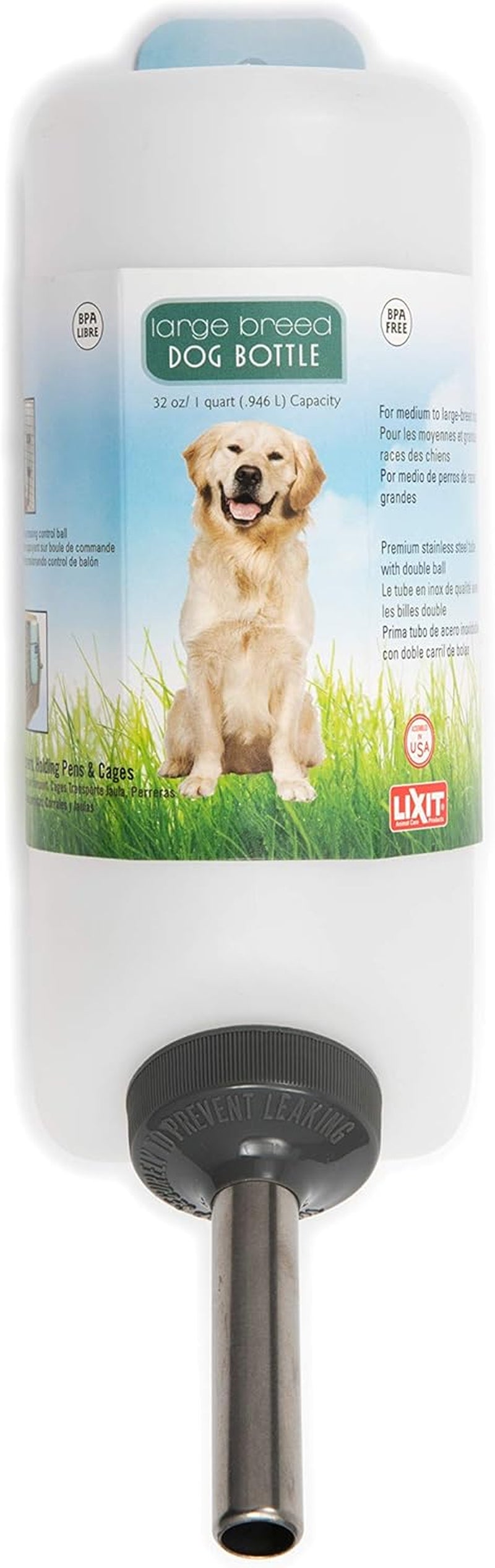 lixit®-wide-mouth-water-bottles-for-large-dogs-white-32-ounce