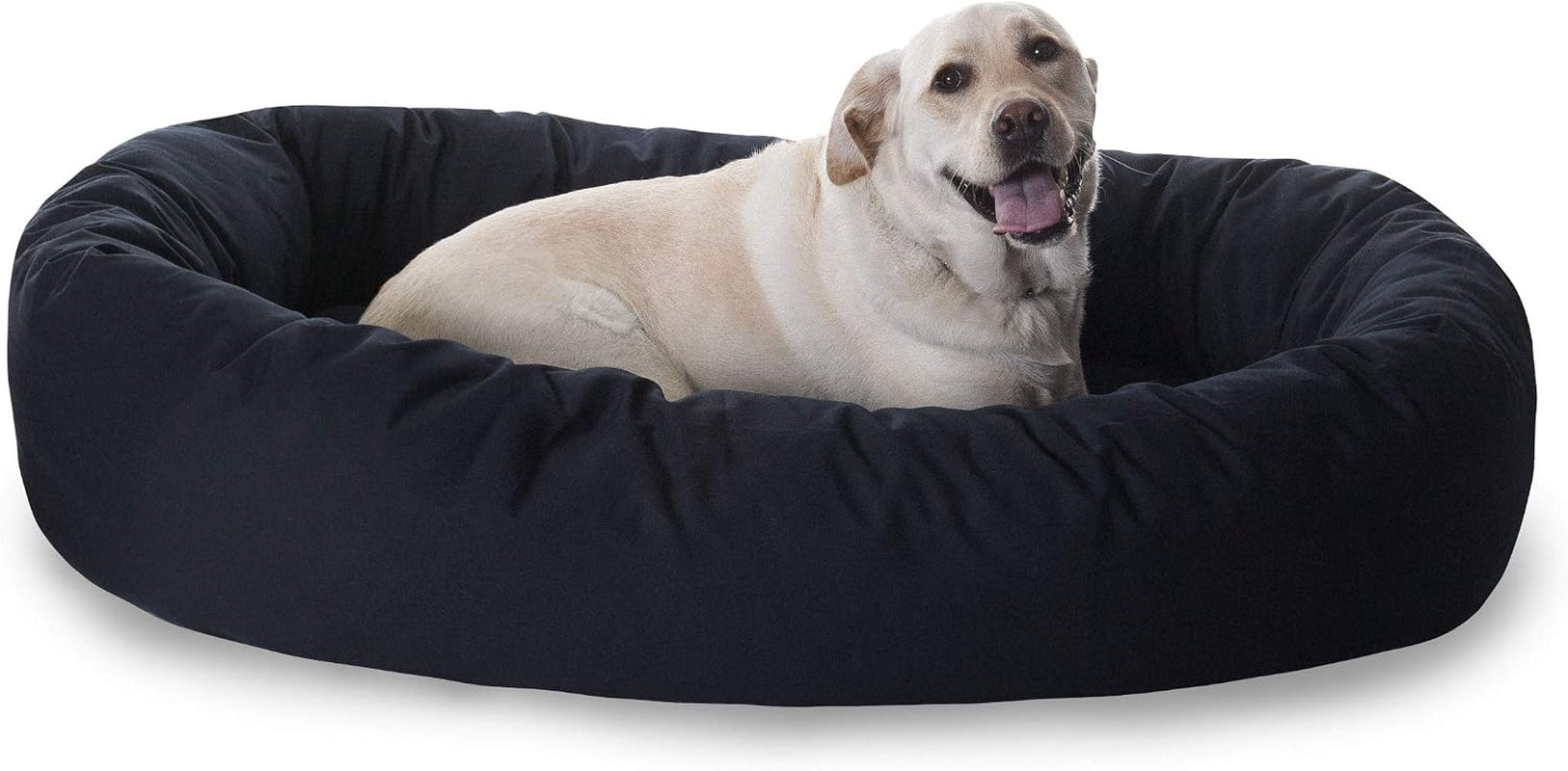 majestic-pet-40-inch-bagel-calming-dog-bed-washable-cozy-soft-round-dog-bed-with-spine-support-for-dogs-to-rest-their-head-fluffy-donut-dog-bed-40x29x9-inch-round-pet-bed-large-blue