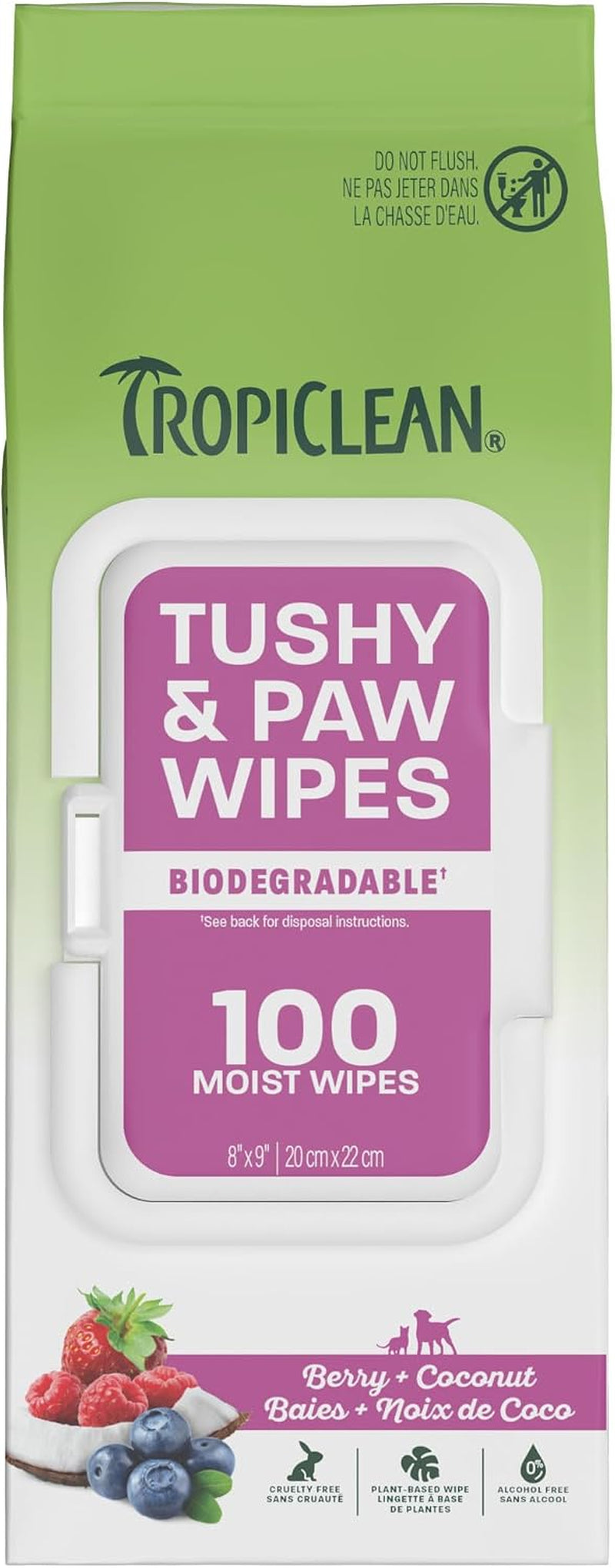 tropiclean-hypoallergenic-dog-wipes-fragrance-free-100ct-for-dogs-cats-puppies-kittens-sensitive-skin-safe-gently-removes-dirt-dander