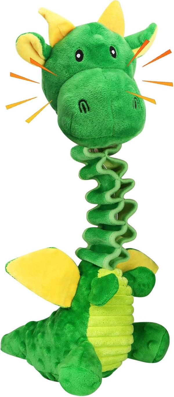 Dog Toys 3-Pack Cute Duck Shapes Puppy Toys No-Stuffing Squeaky and Crinkle Interactive Dog Chew Toy for Small to Large Breeds10