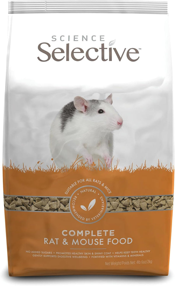 Supreme Petfoods Science Selective Rat Food, 4 Lb 6 Oz, 4.38 Pound (Pack of 1)2
