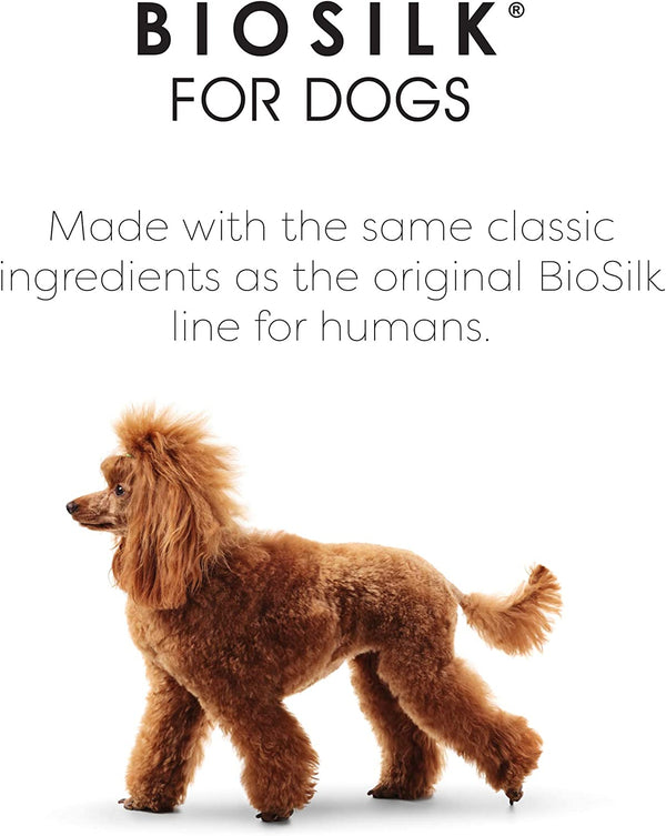 Biosilk Silk Therapy Conditioning Detangling Spray for Dogs with Natural Coconut Oil, Leave-In Detangler and Conditioner, Dematting Grooming Spray, Sulfate Free, 7 Fl Oz | Coconut Oil Formula, Leave-In Detangler, Sulfate-Free, Smooths and Conditions Coat5