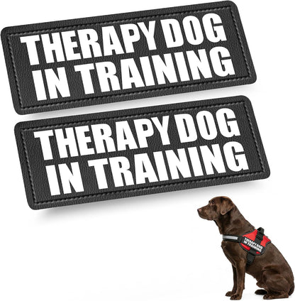 Industrial Puppy Emotional Support Dog Patch, Reflective XS 1 X 2.75 in | Clear Visibility, Durable Vest Patches for Identification, Compatible with Hook & Loop Vest Gear - XS 1X2.75 Inch15