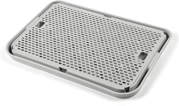 Large Cat Litter Box Step Mat, 16.5"X11.2" Cat Ramp Stairs, Cat Litter Catcher for Self-Cleaning Litter Box, Cats Pedal Step Stool Ideal for Kitten & Older Cats (Light Grey)8