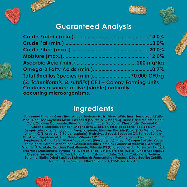 Kaytee Forti-Diet Pro Health Nourish+Protect Guinea Pig Food, Comprehensive Nutrition Backed by Science, Digestive Health, Immune Support, 5 Pounds9