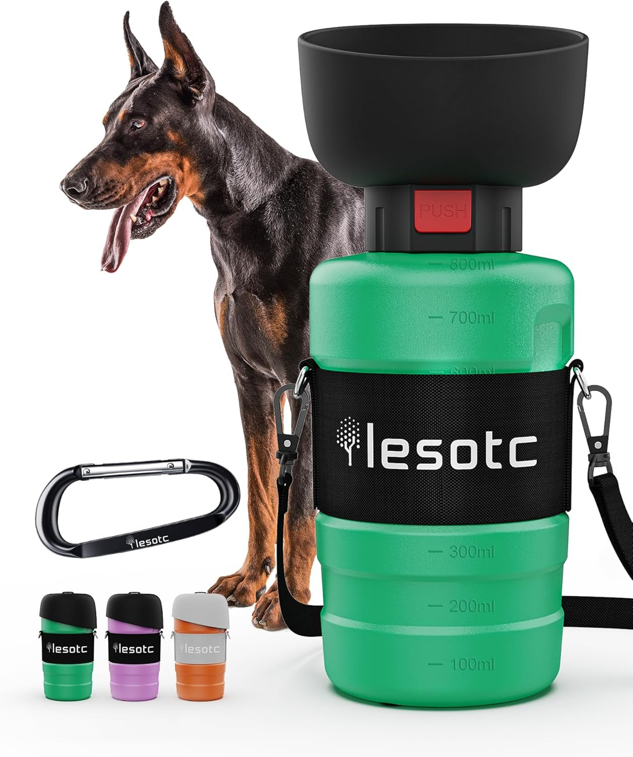 lesotc-dog-water-bottle-portable-water-dispenser-with-travel-water-bowl-leak-proof-pet-travel-squeeze-bottle-puppy-essentials-dog-stuff-accessories-for-outdoor-walking-hiking-camping