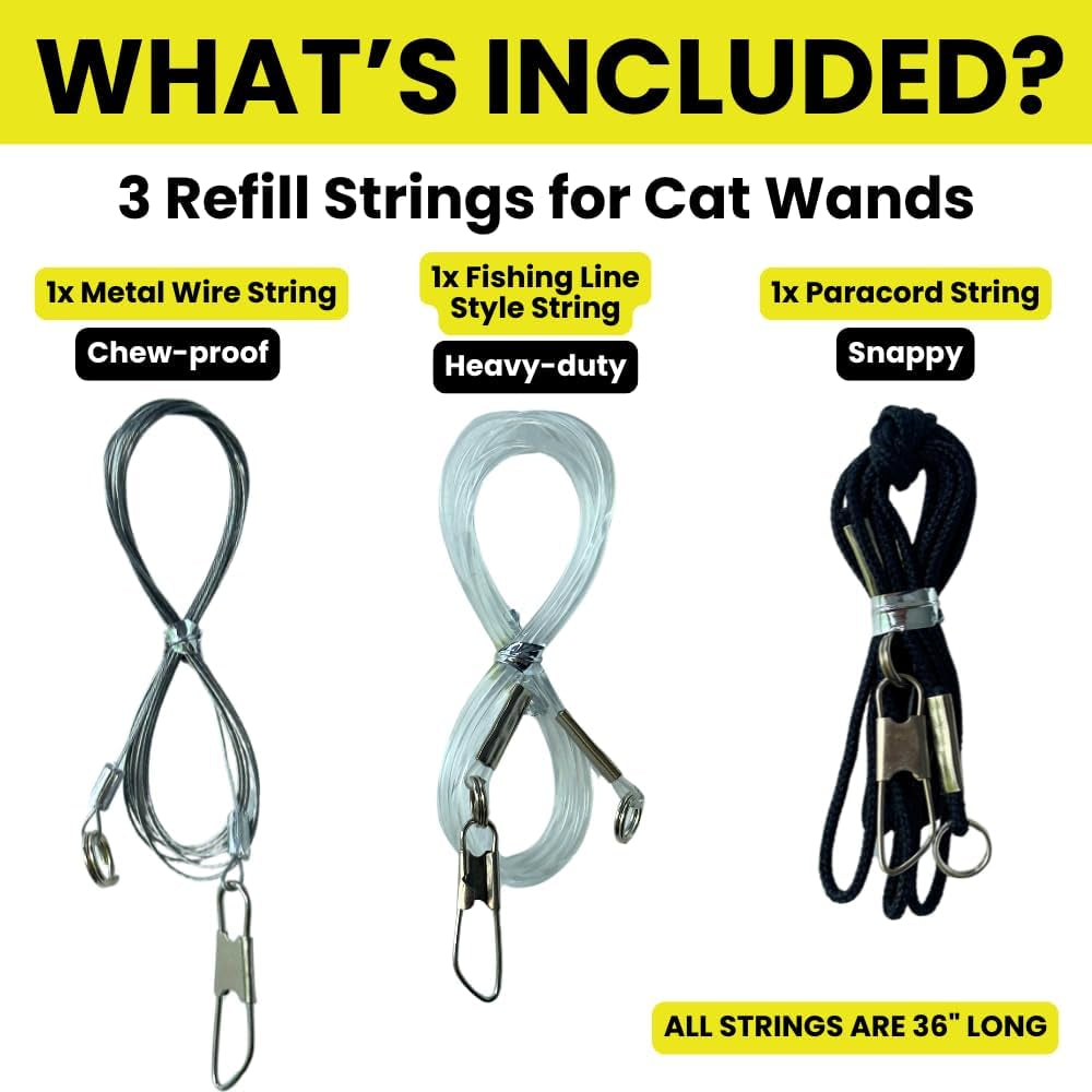 cat-toy-string-replacement-3-pack-chew-proof-metal-wire-cat-wand-string-replacement-variety-pack-official-cat-toy-refill-strings-for-forever-stick-cat-toy-wand-transparent-fishing-line-nylon-cord
