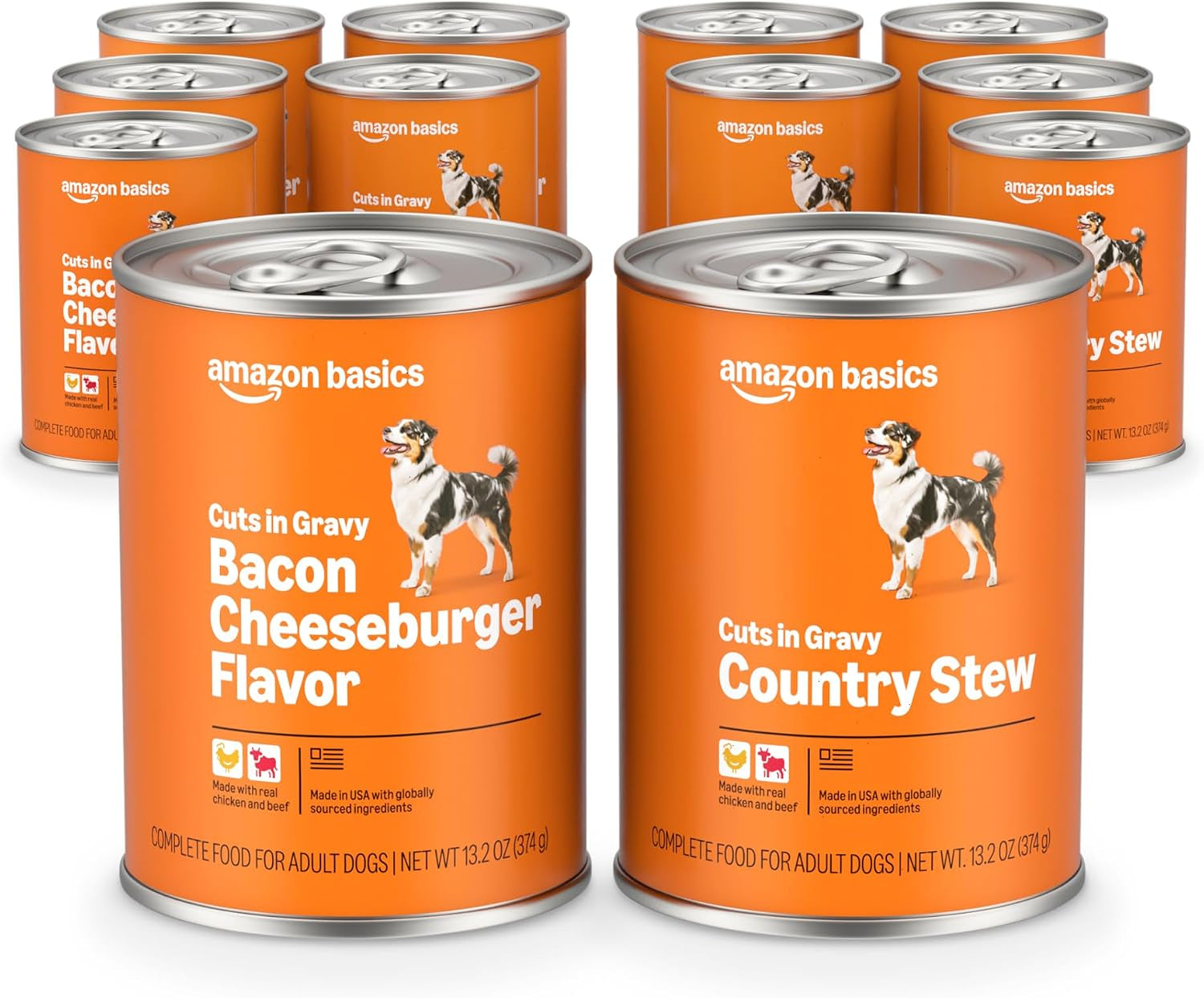 amazon-basics-wet-dog-food-meaty-loaf-variety-pack-filet-mignon-flavor-and-chicken-rice-dinner-made-with-real-chicken-and-beef-13-2-oz-can-6-cans-of-each-flavor-12-cans-in-total