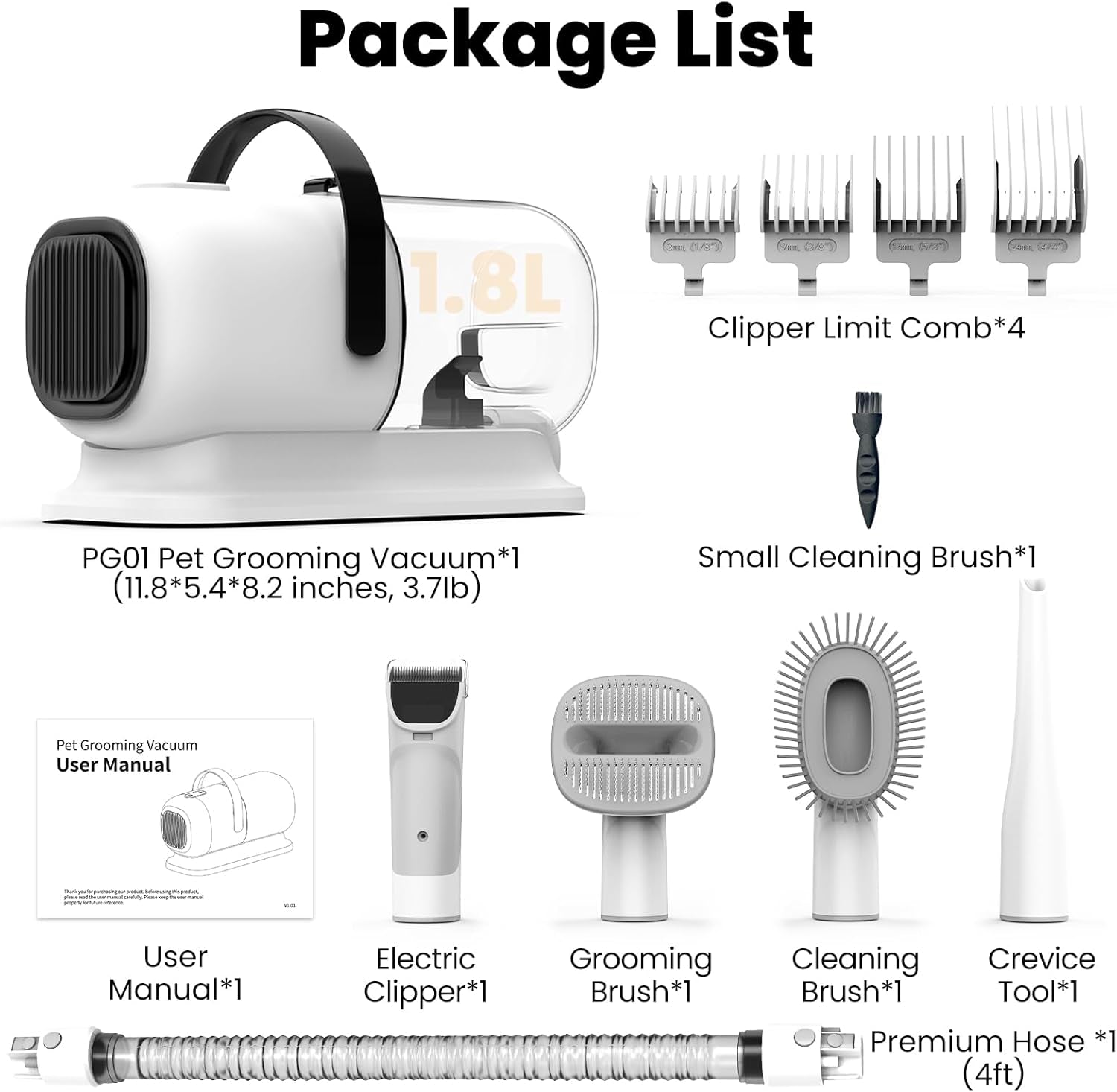 fixr-dog-grooming-vacuum-all-in-one-pet-grooming-kit-with-hair-clipper-shedding-brush-low-noise-12-000pa-dog-hair-remover-vacuum-pet-groomer-set-with-cleaning-brushes-pg01