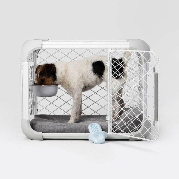 DIGGS Crate Bowl for Dogs - Clip on Pet Bowl for Water & Food - Puppy Training Necessities - Spill-Resistant, Universal Dog Crate Accessories (38Oz.)6