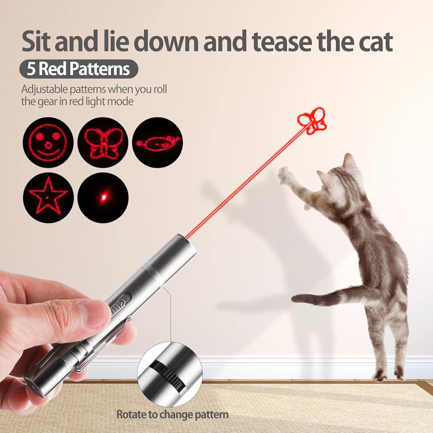 zugesify-interactive-cat-toy-rechargeable-red-light-chasing-toy-for-indoor-cats-3-modes-5-moving-patterns-automatic-pet-exercise-toy-for-kitten-puppy-play-2-pcs