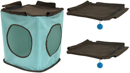 Kitty City Claw Indoor and Outdoor Mega Kit Cat Furniture, Cat Sleeper, Outdoor Kennel10
