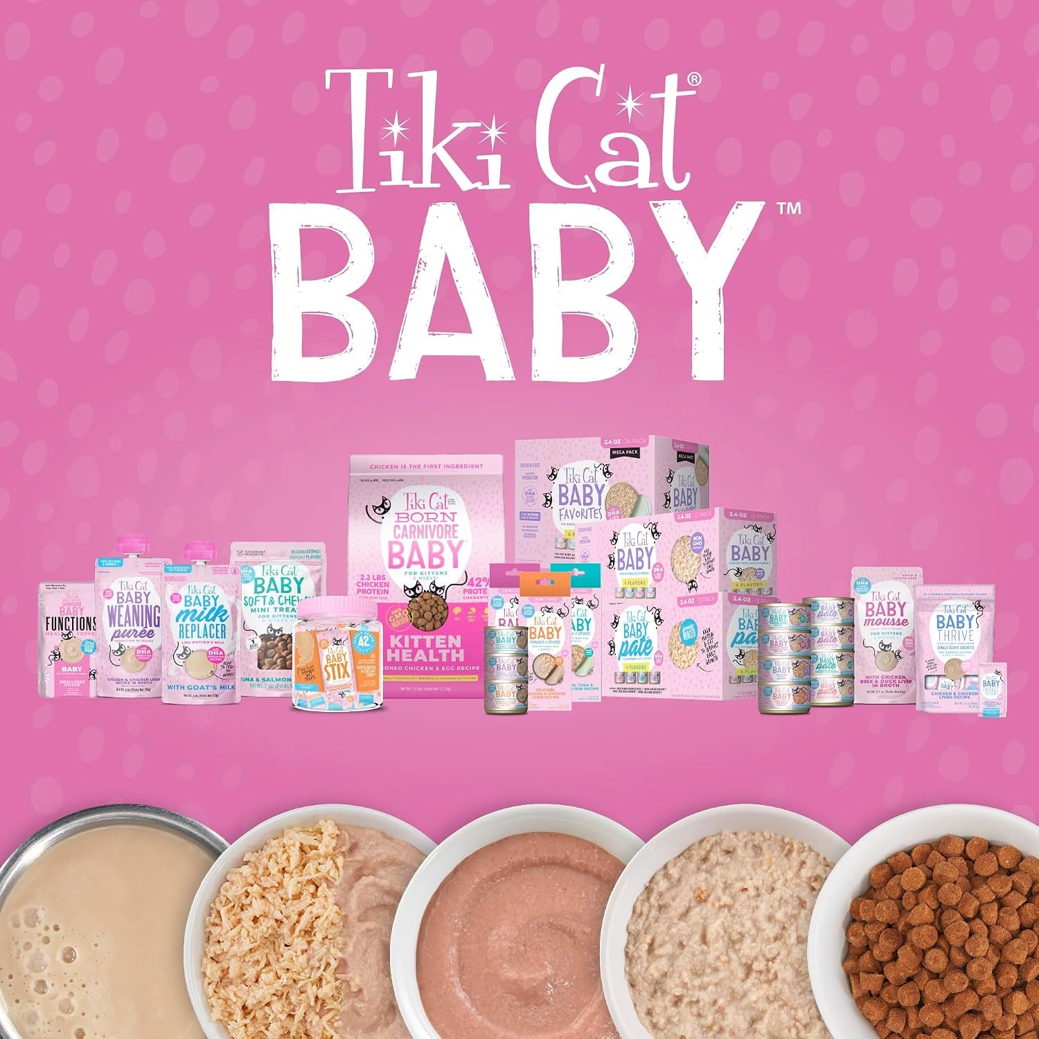 tiki-cat-baby-stix-wet-cat-treats-chicken-in-creamy-gravy-0-28-oz-sachets-42-count-jar