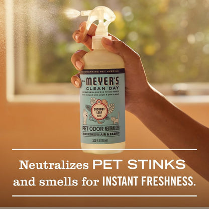MRS. MEYER'S CLEAN DAY Pet Odor Neutralizer, Coconut Leaf Scent, 12Oz4