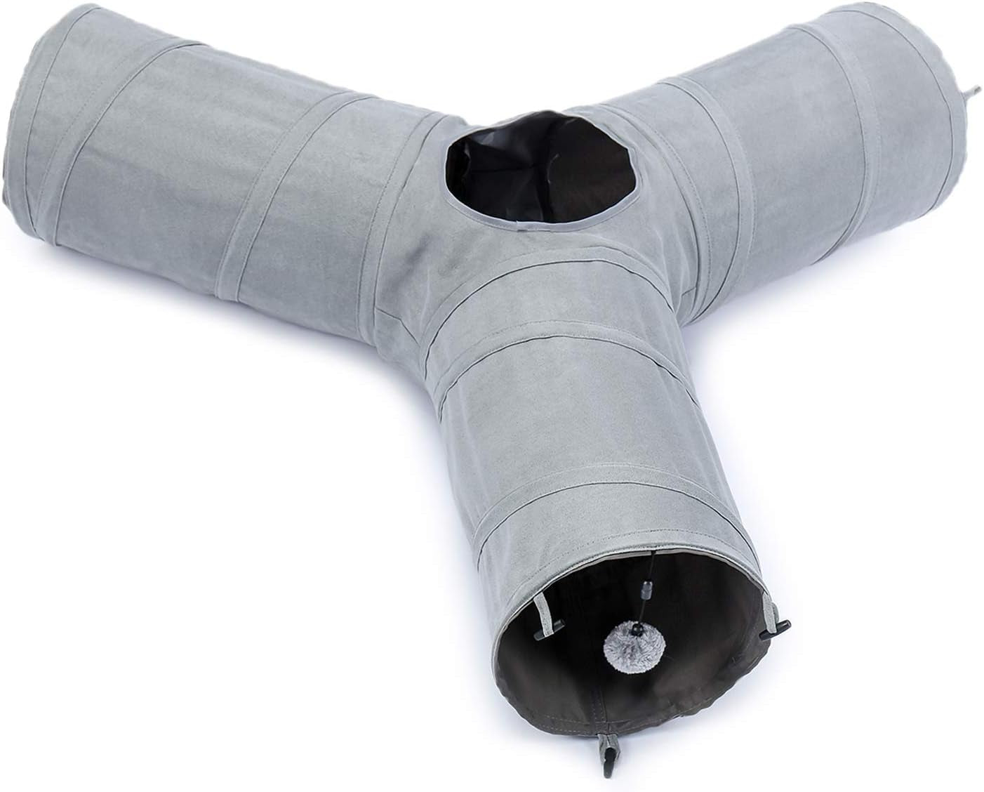 pawz-road-cat-tunnel-s-shape-cat-tunnels-for-large-indoor-cats-51-long-durable-spacious-10-5-cat-tube-with-peepholes-dangling-ball-toy-connected-to-play-tunnels-collapsible-for-easy-storage