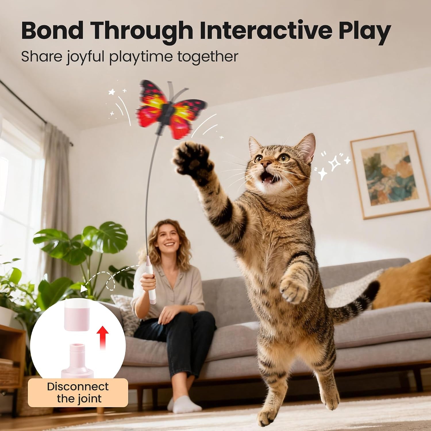 potaroma-interactive-spinning-butterfly-cat-toy-wand-rechargebale-automatic-self-play-handheld-mode-electric-touch-activated-cat-teaser-with-suction-cup-for-indoor-kittens