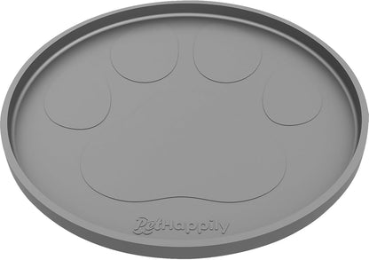 Dog Food Mat - Raised Edges Dogs Mat for Food and Water Prevent Spill, Waterproof Cat Food Mats Protect Floors, Easy Clean Dog Bowl Mats for Food and Water, Silicone Pet Feeding Placemats32