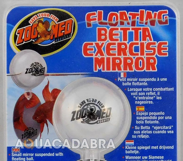 Zoo Med Floating Betta Exercise Mirror White 2 Oz.2