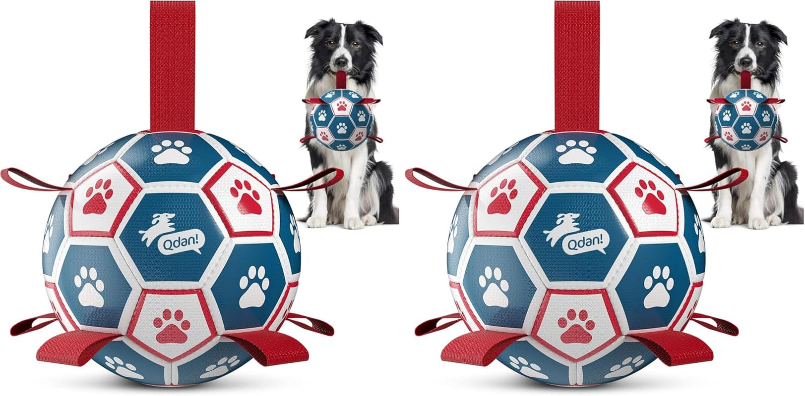 qdan-dog-balls-6-inch-dog-soccer-ball-with-straps-herding-balls-for-dogs-outdoor-dog-toys-balls-for-20-40-lb-dogs-puppy-ball-to-keep-them-busy-dog-pool-water-play-toy-puppy-birthday-gifts