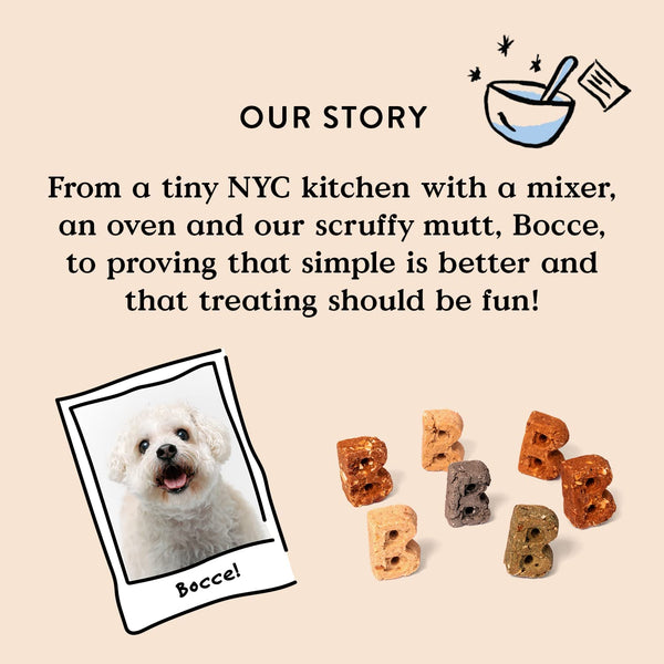 Bocce'S Bakery Quack Quack Quack Dog Training Treats, Duck & Blueberry, 6Oz5