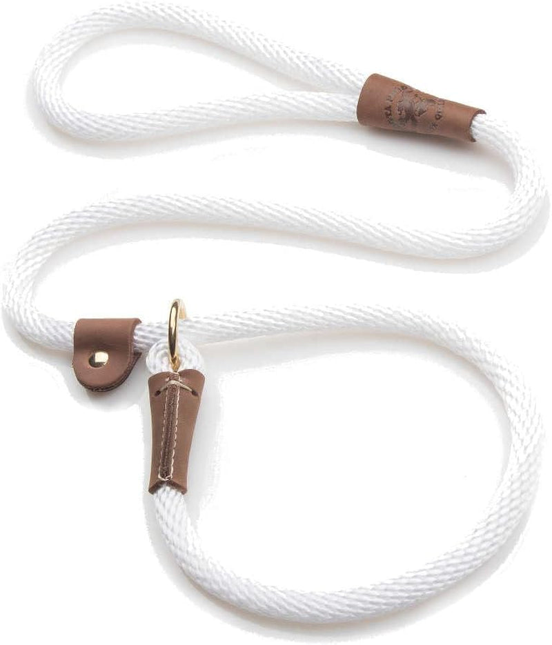 mendota-pet-slip-leash-dog-lead-and-collar-combo-made-in-the-usa-mocha-3-8-in-x-6-ft-for-small-medium-breeds