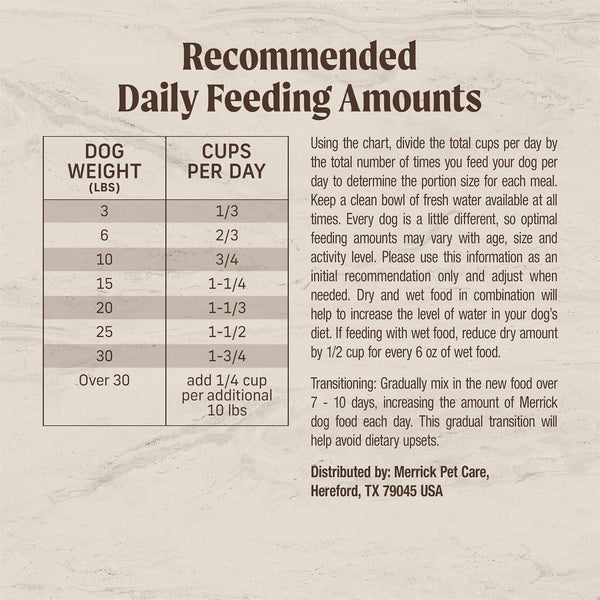 Merrick Healthy Grains Premium Dry Dog Food for Small Dogs, Wholesome and Natural Kibble, Small Breed Recipe - 4.0 Lb. Bag6