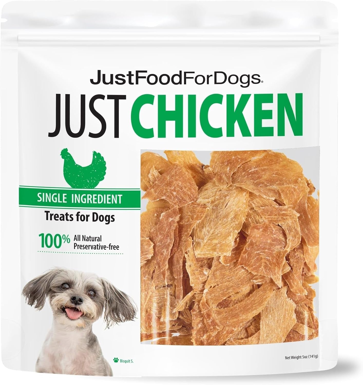 just-food-for-dogs-single-ingredient-healthy-dog-treats-and-dog-snacks-jerky-treats-human-grade-preservative-and-grain-free-rawhide-free-chews-low-calorie-treat-chicken-breast-5-oz-human-grade-chicken-treats-for-dogs-jerky-dog-snacks-preservative-grain-free-rawhide-free-chews-low-calorie-treat
