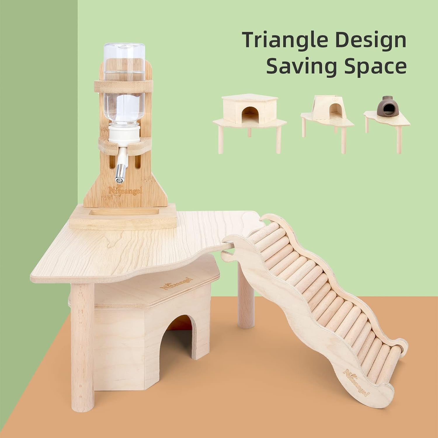 niteangel-hamster-play-wooden-platform-triangle-9-l-x-9-w-6-3-h-can-maximizes-cage-space-enriches-pet-environment-for-dwarf-syrian-hamsters-gerbils-mice-degus-or-other-small-pets