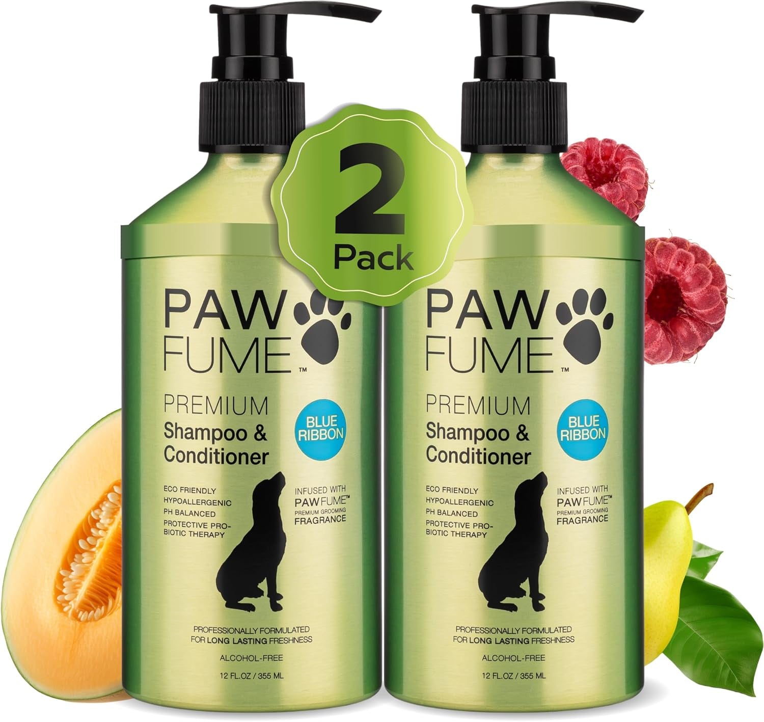 pawfume-deshedding-dog-shampoo-and-conditioner-show-dog-1-pack-nourish-detangle-for-silky-soft-coat-probiotic-deep-cleaning-ph-balanced-formula-salon-quality-shampoo-for-dogs