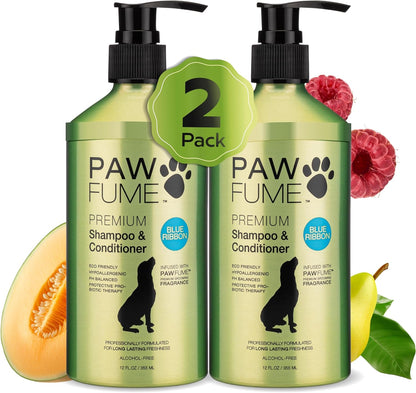 PAWFUME Deshedding Dog Shampoo and Conditioner, Show Dog, 1-Pack – Nourish & Detangle for Silky Soft Coat – Probiotic, Deep-Cleaning, Ph-Balanced Formula – Salon-Quality Shampoo for Dogs18