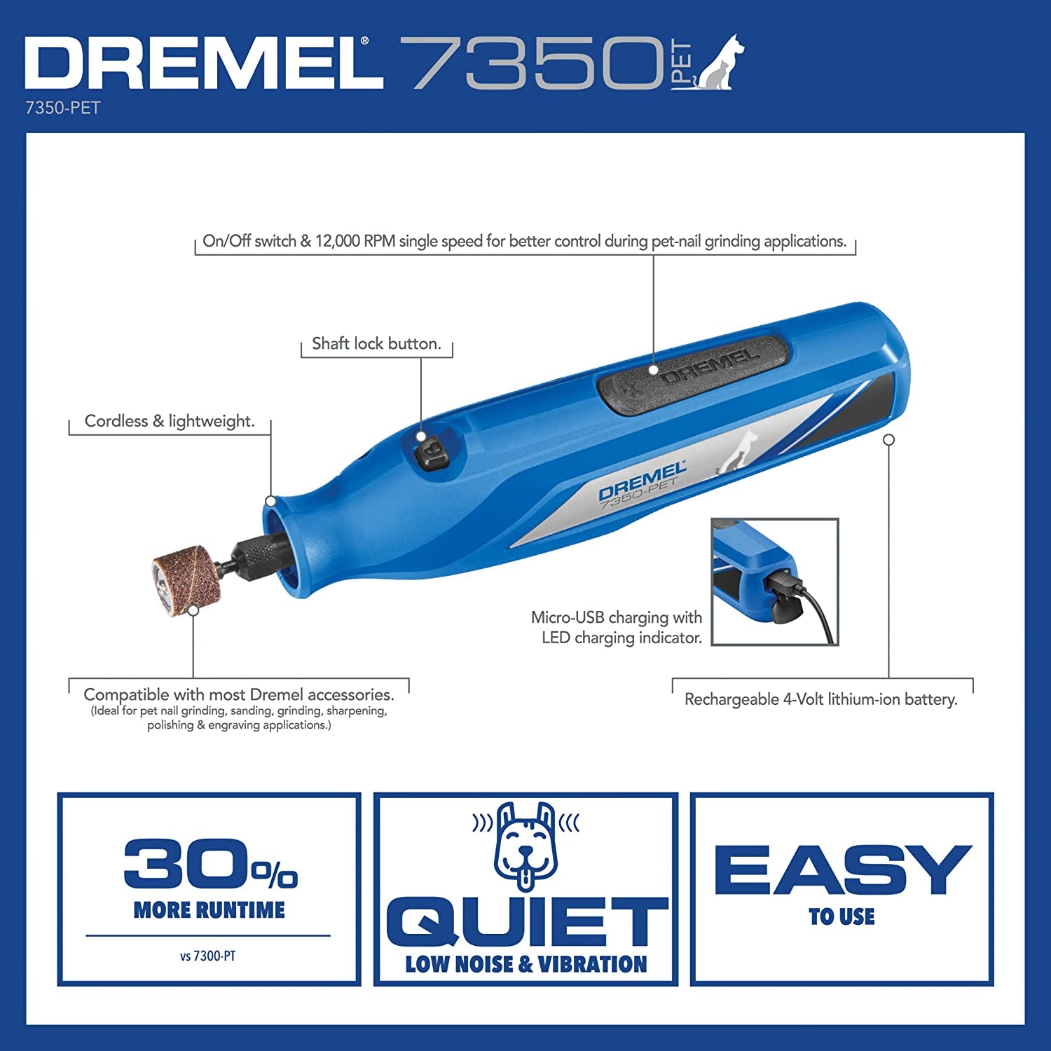 dremel-7350-pet-4v-pet-dog-nail-grinder-easy-to-use-safe-nail-trimmer-professional-pet-grooming-kit-works-on-large-medium-small-dogs-cats
