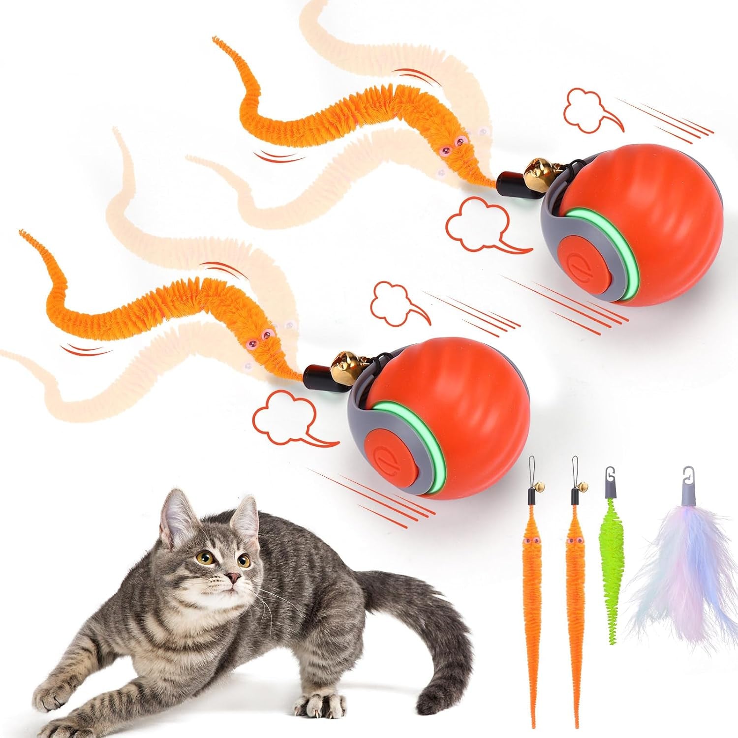 baborui-2pack-interactive-cat-toy-ball-automatic-interactive-cat-toys-for-indoor-cats-with-3-tails-2-speeds-rechargeable-enrichment-for-small-medium-large-to-keep-them-busy