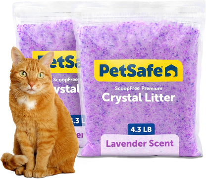 Petsafe Scoopfree Premium Crystal Litter, Fresh Scent, 4.3 Lb Bag, 2 Pack17
