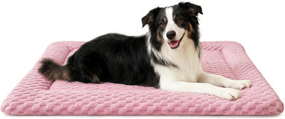 Dog Bed Mat, Dual-Sided Dog Crate Bed Mat - Ultra Soft & Machine Washable Kennel Pad for Small Dogs, All-Season Comfort Pet Bed for Crates, Travel, and Home, Star Gray, 24 X 16 Inch11