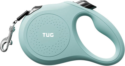 TUG Quest Retractable Dog Leash | 360° Tangle-Free Retraction | 16 Ft Strong Nylon Tape (Small, Cream)8