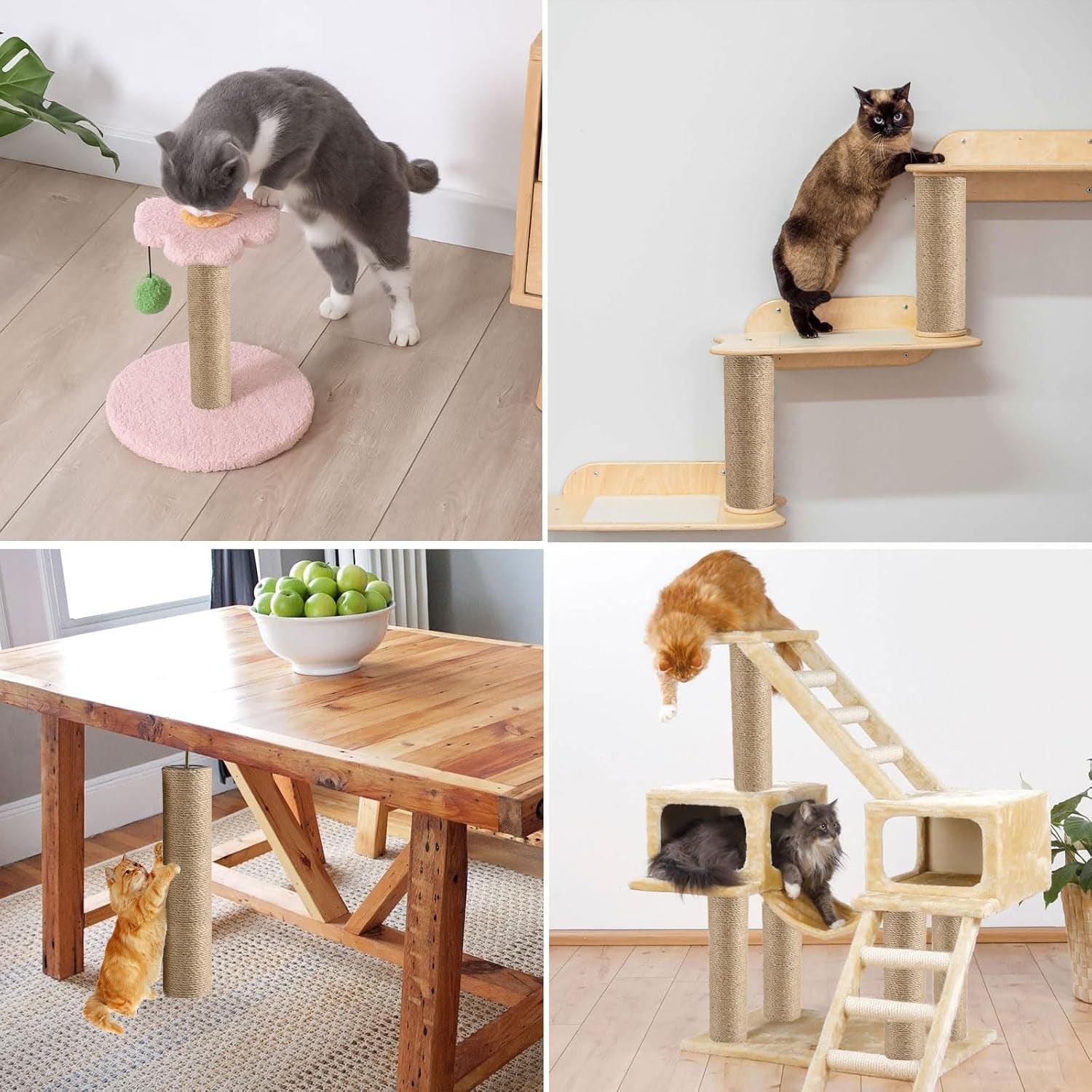 4-pcs-cat-scratching-post-replacement-natural-jute-pole-cat-tree-replacement-parts-cat-scratch-pole-with-8-m8-screws-and-1-wrench-for-indoor-kittens-tower-11-8-x-3-3-in