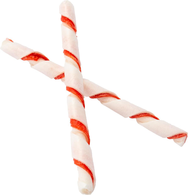 Dingo Twist Sticks Rawhide Dog Treat with Real Chicken, 50 Count | Long-Lasting Rawhide with Real Chicken, Provides Protein, Natural Chewing Action Promotes Clean Teeth, for Adult Dogs3
