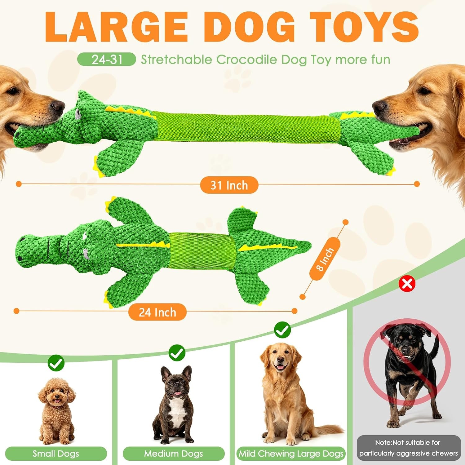 wowbala-dog-squeaky-toys-stretchable-crocodile-for-interactive-tug-of-war-24-31in-plush-chew-toy-with-squeaker-crinkle-paper-pineapple-cotton-ideal-for-puppy-small-medium-dogs-indoor-outdoor-play