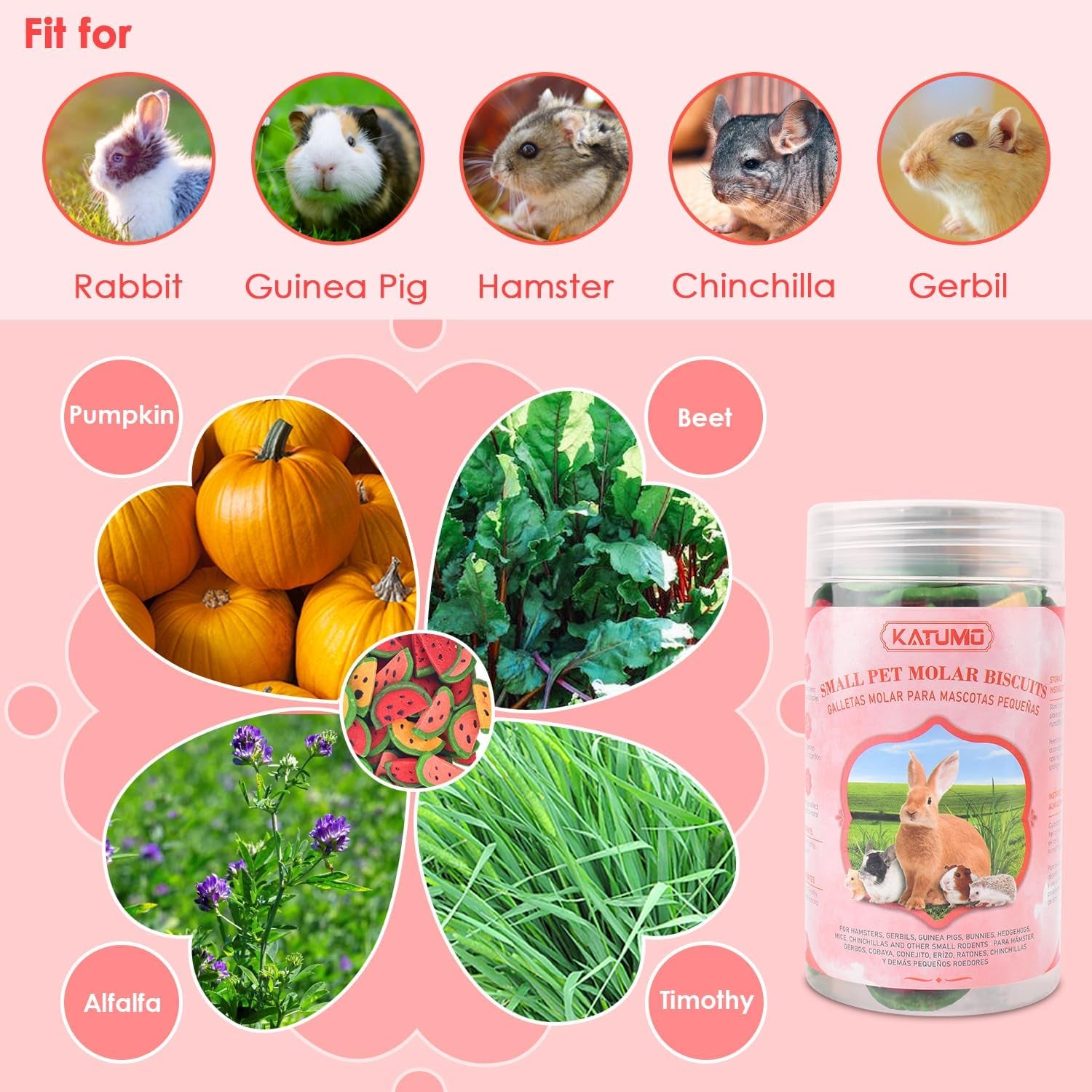 katumo-bunny-chew-toys-rabbit-snacks-timothy-hay-treats-for-guinea-pig-200g-7oz-rabbit-chew-toys-for-teeth-natural-timothy-hay-beet-pumpkin-carrot-for-hamster-chinchilla-small-animals