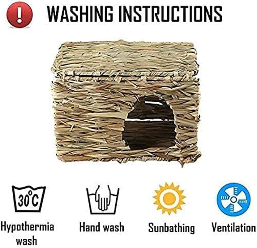 natural-seagrass-mat-bed-hideaway-toy-hand-woven-for-rabbit-guinea-pig-chinchilla-ferret