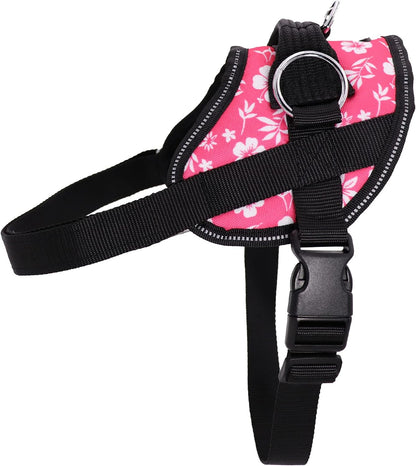 Bark Appeal Tan Plaid No-Pull Dog Harness for Extra Small to Small Sized Pets – Adjustable, Reflective Vest with 3 Leash Clips for Added Control, Easy Walks & Training – Small22