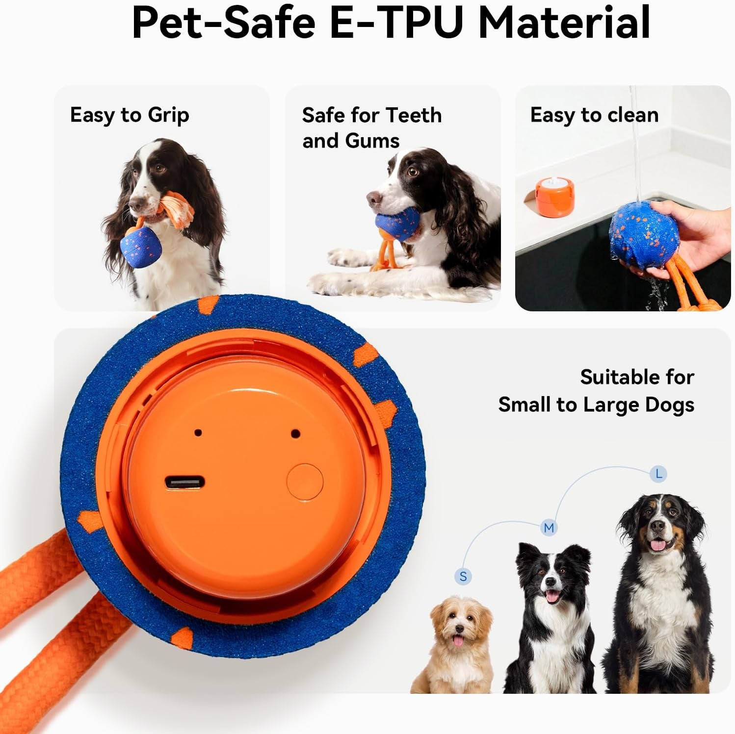 cheerble-smart-interactive-dog-toy-wicked-ball-rolly-automatic-moving-bouncing-rotating-e-tpu-material-active-rolling-interactive-dog-ball-for-medium-and-large-dogs-blue