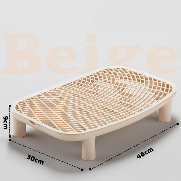 Cat Litter Ramp Kitten Litter Box Footboard for Living Room Bedroom Bathroom with Filter Function Easy Clean (Green)4
